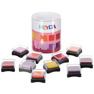 Abbildung von 6 x Heyda Stempelkissenset 3x3cm Sunrise