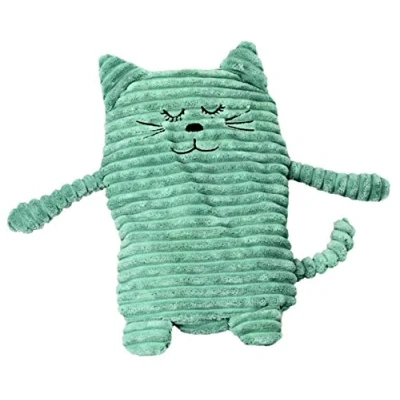 Abbildung von Inwolino 4038904087915 8791 Wärmetier Katze, 17 x 26 cm, türkis, Wärmekissen, blau