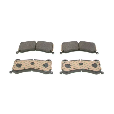 Abbildung von BOSCH 0 986 424 943 Bremsbelagsatz Low Metallic mit Anti Quietsch Blech, Montageanleitung