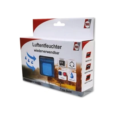 Abbildung von 2 x Luftentfeuchter mit Indikator