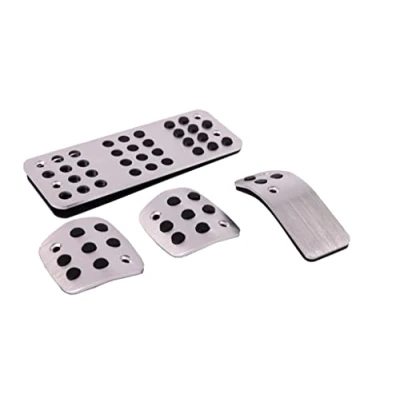 Abbildung von ICTRONIX Pedalset Auto Accelerator Bremse Fußablage Platte Fußraste Pedale Für 206 206CC