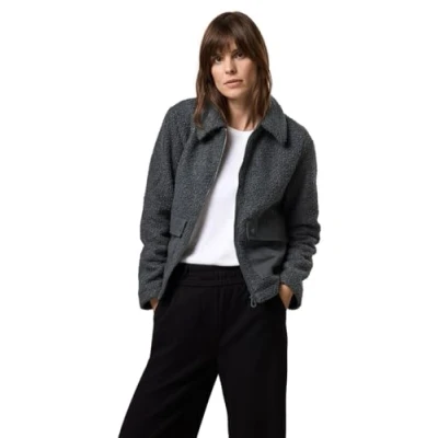 Abbildung von Cecil Teddy Fleecejacke, Damen, Größe: XL, Grau