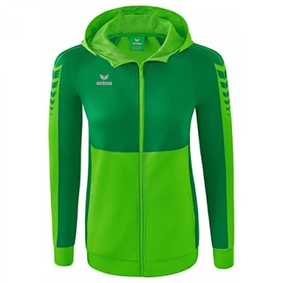 Abbildung von Erima Fussball Teamsport SIX Wings Trainingsjacke, Damen, Größe: 34, Gruengruen