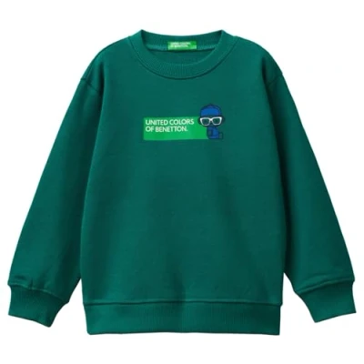 Abbildung von United Colors of Benetton Maglia G/C M/L 3J70G10F0 Hooded Sweatshirt,