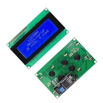Abbildung von iHaospace LCD2004 I2C IIC 2004 20x4 LCD Blue Screen Serien Modul für Arduino Character LCD/w / Serial Interface Adaptermodul