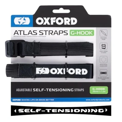 Abbildung von OXFORD OX306 Spanngurte schwarz