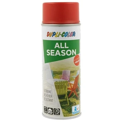 Abbildung von Dupli Color 467035 ALL SEASON RAL 3000 feuerrot matt 400 ml