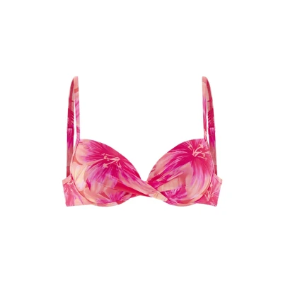 Abbildung von s.Oliver Push Up Bikini Top &quot;Jayce&quot;, mit Blumenprint
