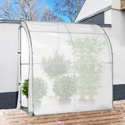 Abbildung von Wandgewächshaus zum Überwintern 80x200 cm IDMarket