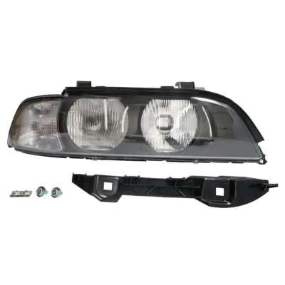 Abbildung von TYC 20 0379 15 2 Scheinwerfer rechts HB3, H7 weiß mit Elektromotor, Lampenträger BMW: 5 Limousine, Touring