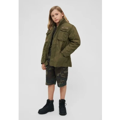 Abbildung von Brandit Parka für Kinder, Größe: 134/140, Olive