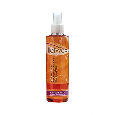 Abbildung von Italwax After Wax Pflegelotion 250ml Natürliches Pflanzenöl Orange Feuchtigkeitsspendend und entfernt Wachsrückstände​
