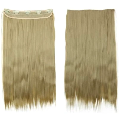 Abbildung von CAISHA 60cm Clip In Extensions Lara Haarverlängerung Haarteil Glatt Blond C71