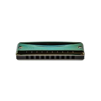 Abbildung von Suzuki Olive Diatonic Harmonica in the key of Db
