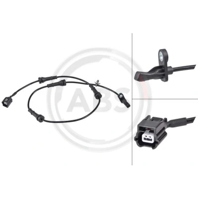 Abbildung von A.B.S. 31503 ABS Sensor aktiver 880 schwarz NISSAN: Juke