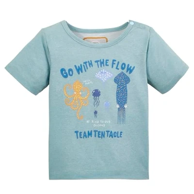 Abbildung von first instinct by killtec Kinder T Shirt FIOS 52 MNS TSHRT, hell stahlblau, 110, 41554 000