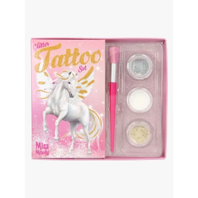 Abbildung von Miss Melody Glitter Tattoo Set