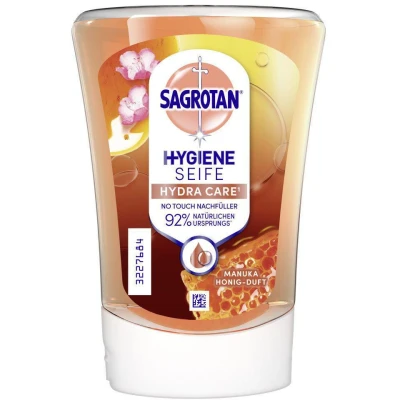 Abbildung von SAGROTAN® Flüssigseife Nachfüllpackung Manuka Honig 250 ml