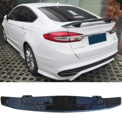 Abbildung von Auto Heckspoiler für Ford Mondeo Fusion 2012 2015 2016 2017 2018, Kofferraumspoiler Flügel Lippe Bodykits, Styling Dekoration Zubehör