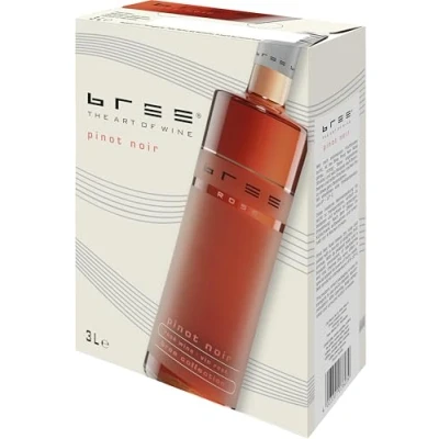Abbildung von Bree Pinot Noir Rosé Qualitätswein feinherb aus Deutschland, Bag in Box (1 x 3 l)