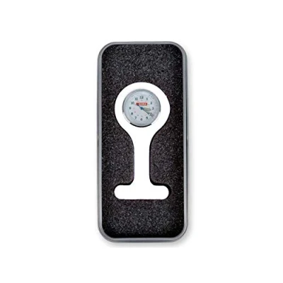 Abbildung von GiMa ns881wbox Uhr für Krankenschwestern, box Aluminium, Rund, Weiß