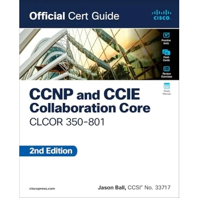 Abbildung von CCNP and CCIE Collaboration Core CLCOR 350 801 Official Cert Guide