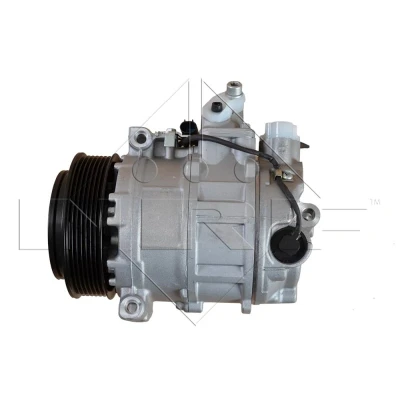 Abbildung von NRF EASY FIT 32215 Kompressor 7SEU17C 12 PAG 46 mit Kompressoröl, Dichtring MERCEDES BENZ: C Klasse T modell, SLK, Limousine
