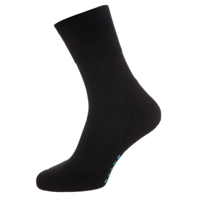 Abbildung von FALKE Unisex Run U Sso Baumwolle Funktionsmaterial Einfarbig Socken , Schwarz Black 3000, 39 41