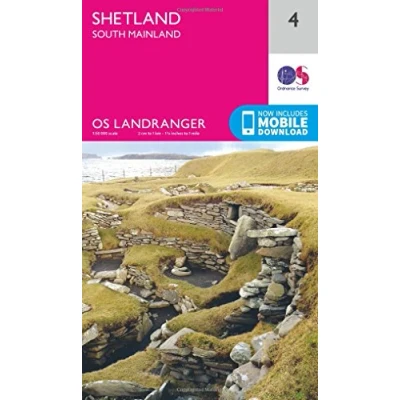 Abbildung von Shetland South Mainland (OS Landranger Map, Band 4)
