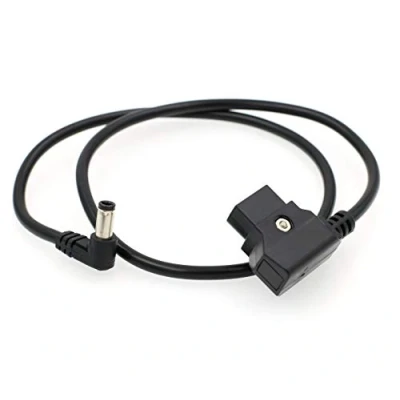 Abbildung von DRRI 5,5 x 2,1 mm DC auf Dtap Stromkabel für Atomos Shogun Monitor/Ninja Inferno (Ellenbogen Kabel).