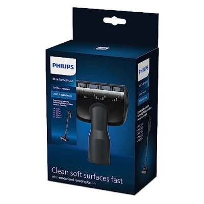 Abbildung von Philips Mini Turbobürste &quot;XV1684/01 Cordless VC 7000 &amp; 8000 Series&quot;, (1 tlg.), mit motorisierter rotierender Bürste, zum Entfernen von Tierhaaren