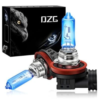 Abbildung von DZG H9 Halogenlampen 12V 65W Scheinwerferlampen 5000K Warmweiß Nebelleuchte DRL Birne, 2 Stücke