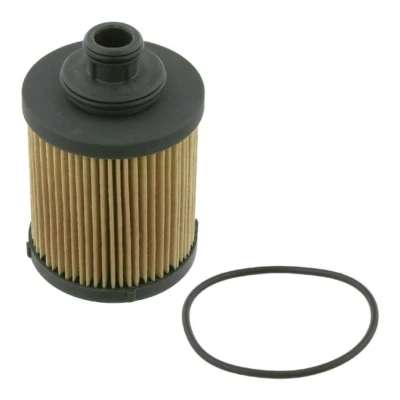 Abbildung von FEBI BILSTEIN 26365 Ölfilter mit Dichtring Filtereinsatz OPEL: Corsa D Schrägheck, Astra H Meriva A, FIAT: 500 Schrägheck