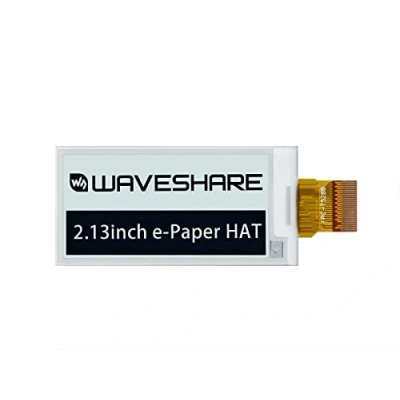 Abbildung von Waveshare 2.13 Inch E Paper Raw Display V4 Panel 250x122 Resolution 3.3V Ink Electronic Screen Without PCB with Embedded Controller Support Partial Refresh,Communicating via SPI Interface