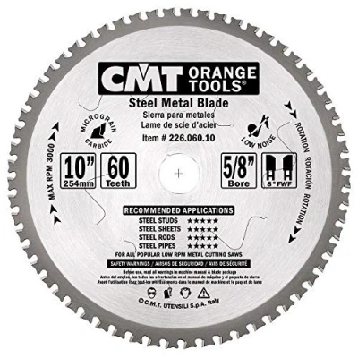Abbildung von CMT ORANGE TOOLS 226.048.09M KREISSÄGEBLATT FÜR TROCKENE SCHNITTE 235X2,2X30 Z=48 FWF