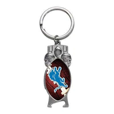Abbildung von Rico Industries NFL Football Detroit Lions geformter Flaschenöffner, Schlüsselanhänger, tolles Geschenk
