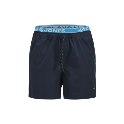 Abbildung von Jack &amp; Jones Jpstmaui Jjswim Badeshorts, Herren, Größe: XS, Turkish sea