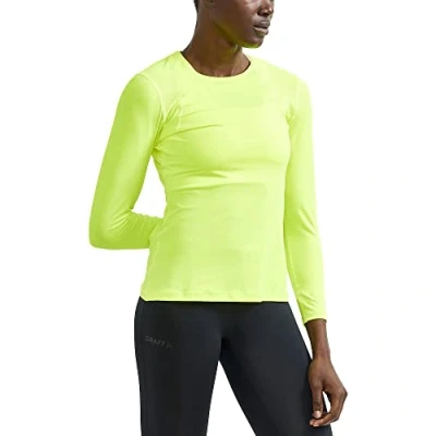 Abbildung von Craft Essence LS Tee W Sportshirt Damen L Flumino Langärmliges Funktionsshirt für tägliches Training Mesh Details Belüftung Quick Dry Shirt