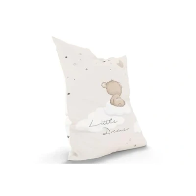 Abbildung von Green Bean Kinder Sitzsack Little Dreamer 100x135cm mit 270 Liter hochwertiger EPS Perlen Füllung und waschbarem Motiv Wechsel Bezug aus 100% Baumwoll Riesensitzsack Bag Sitzkissen