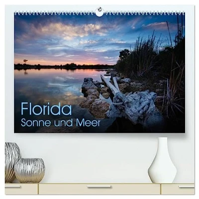 Abbildung von Florida. Sonne und Meer (hochwertiger Premium Wandkalender 2025 DIN A2 quer), Kunstdruck in Hochglanz