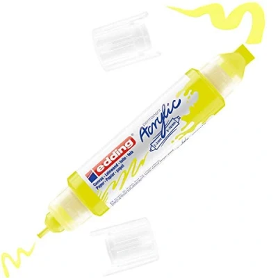 Abbildung von Edding 5000 Acrylic 3D double liner Neon yellow
