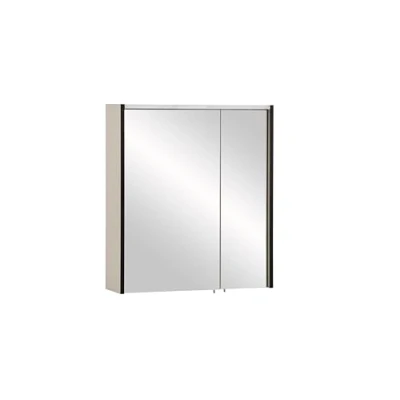 Abbildung von Schildmeyer Spiegelschrank &quot;Edda, Breite 63,5 cm, LED Beleuchtung&quot;, Made in Germany