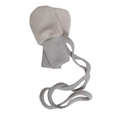Abbildung von Cosilana, Baby Fleece Fäustel ohne Daumen, 60% Wolle (kbT), 40% Baumwolle (kbA) (Einheitsgröße, Grau meliert)