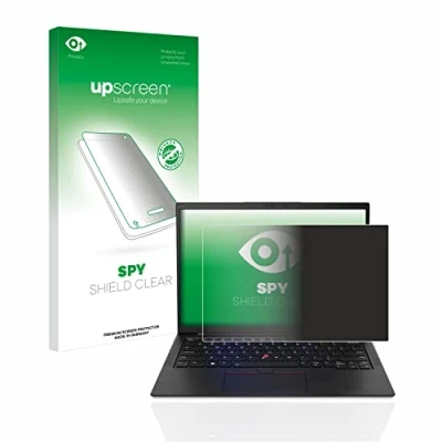 Abbildung von upscreen Anti Spy Blickschutzfolie für Lenovo ThinkPad X1 Carbon Non Touch 14&quot; (10. Gen.) Privacy Displayschutz Folie [Blaulichtfilter]