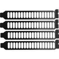 Abbildung von SilverStone SST Aeroslots BP PCI Slotblech mit Lüftungsschlitzen, Shwarz lackiert (4 Stck.)