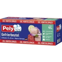 Abbildung von Pely Gefrierbeutel 4 Liter Vorteilspack