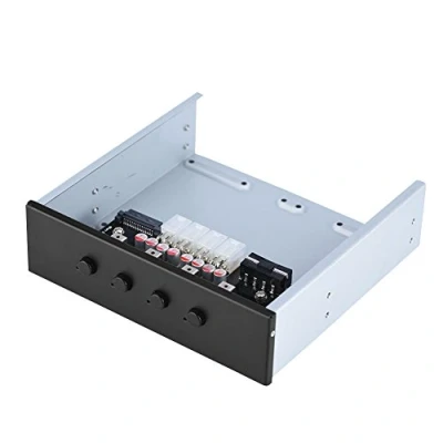 Abbildung von Richer R HDD Power Control Switch, 4 Schalter Festplattenlaufwerk SATA Drive Switcher Umschalter mit IDE 2xSATA 15Pin Schnittstellen für Desktop PC Computer optisches Laufwerk