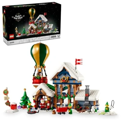 Abbildung von LEGO® ICONS™ / Saisonal 10339 Postamt des Weih­nachts­manns Spielbausteine, (1440 St)