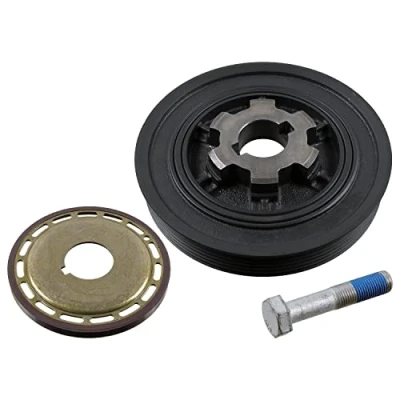 Abbildung von febi BILSTEIN 36433 Kurbelwellenriemenscheibe 6PK 158 5 mit Schraube Plus FORD: Galaxy Mk2 MPV, S Max Mk1, MONDEO 4 Turnier, CITROËN: C8