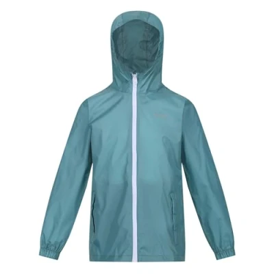 Abbildung von Regatta Unisex Kinder Kids Pack It III Waterproof Shell Jacket Regenjacke, Persimmon,